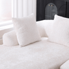 3 - Seater Boucle L - Shaped Sofa with Chaise – Beige - 