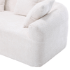 3 - Seater Boucle L - Shaped Sofa with Chaise – Beige - 