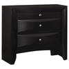 Briana 2 - Drawer Nightstand Black - Elegant & Durable Bedroom Accent - 