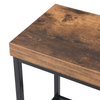 Farmhouse Kitchen Island Set with Drop Leaf, Storage & 2 Stools – Black & Rustic Brown - AnelityKitchen Island SetSH000234AAB - 36067572