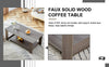 Gray Rectangular MDF Coffee Table – 43