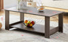Gray Rectangular MDF Coffee Table – 43