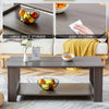 Gray Rectangular MDF Coffee Table – 43