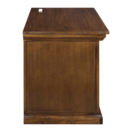 Lincoln Nightstand with Concealed Compartment | Concealment Furniture | Solid Wood Mocha Finish - 