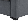 Modern 4 - Seat Sofa with Storage Pockets – Dark Gray - Sofa