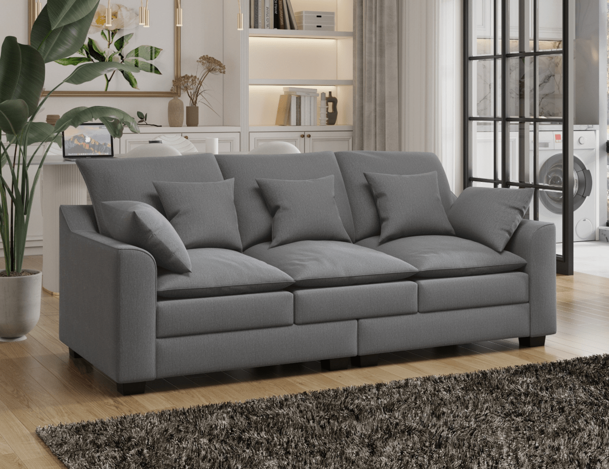 Modern 78.7" Sofa – Elegant Design & Superior Comfort for Your Living Space - 