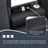 Modern Modular Cloud Sofa – 4 - Seat Sectional with USB & Cup Holder - 