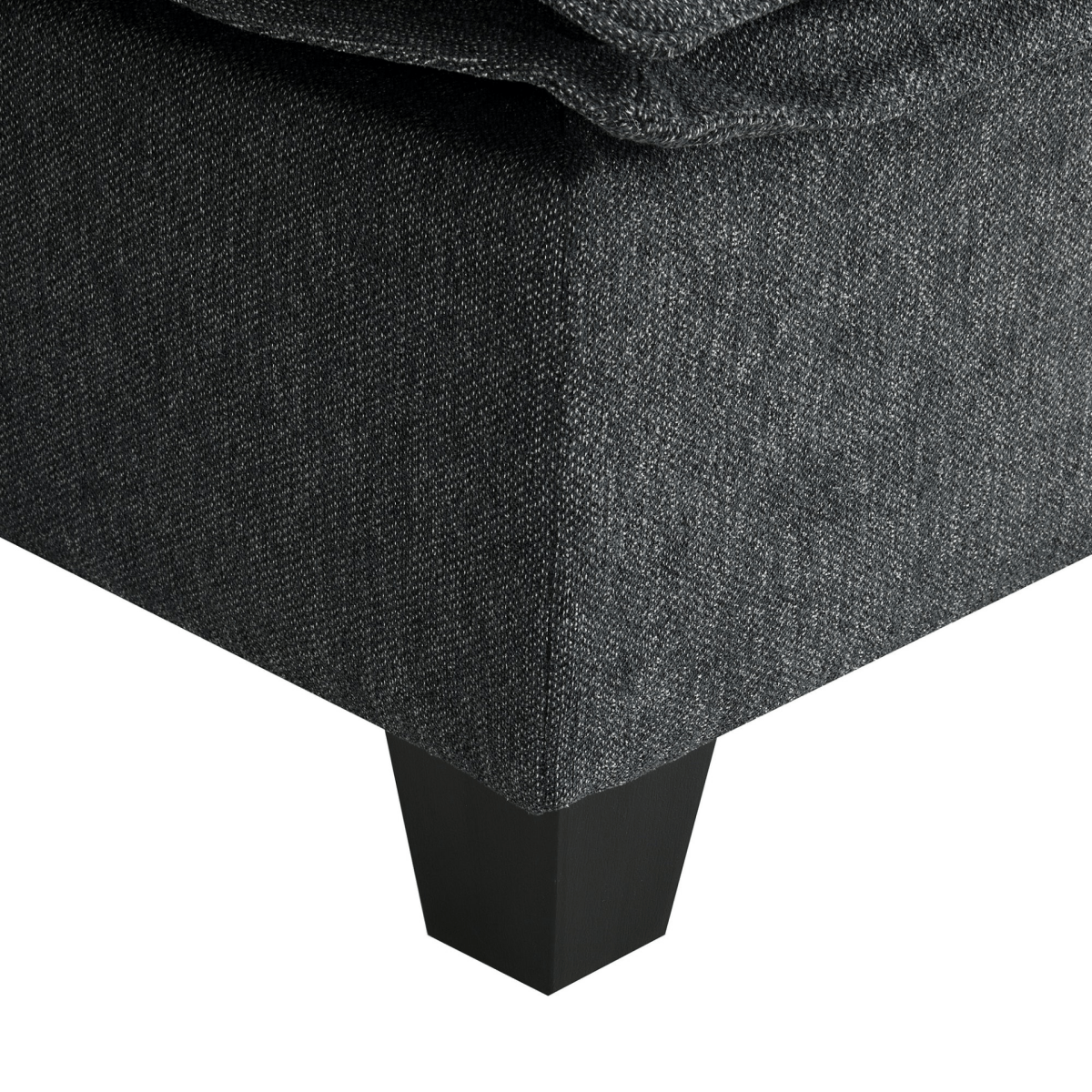 Modern Modular Cloud Sofa – 4 - Seat Sectional with USB & Cup Holder - 