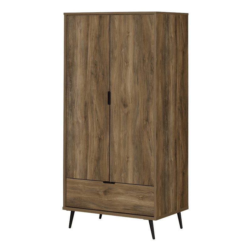 Oxford Mango Wood Armoire – Rod & Large Drawer