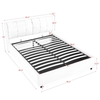 Queen Size Storage Upholstered Hydraulic Platform Bed with Integrated Headboard, Chenille Fabric, Gray - Luxury & Modern Design - AnelityW1413S00059 - 36101607