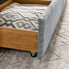 Queen Size Upholstered Tufted Daybed with Trundle & Storage Drawers – Grey Boucle Fabric - AnelityDaybed with TrundleW1413S00073 - 36061507