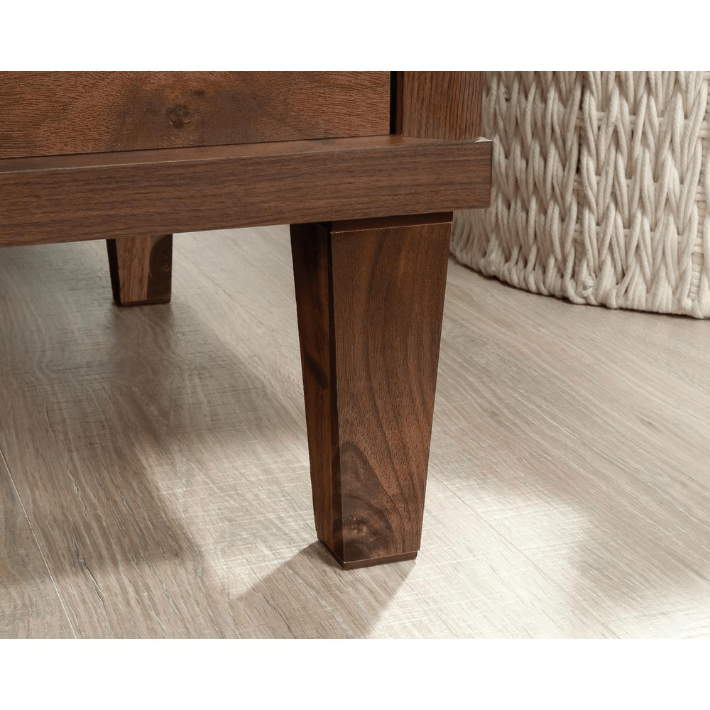 Stylish Willow Place Night Stand with Drawer in Grand Walnut Finish - 