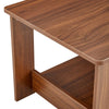 Walnut Rectangular MDF Coffee Table – 35