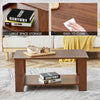 Walnut Rectangular MDF Coffee Table – 35