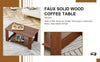 Walnut Rectangular MDF Coffee Table – 35
