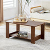 Walnut Rectangular MDF Coffee Table – 35