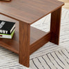 Walnut Rectangular MDF Coffee Table – 35