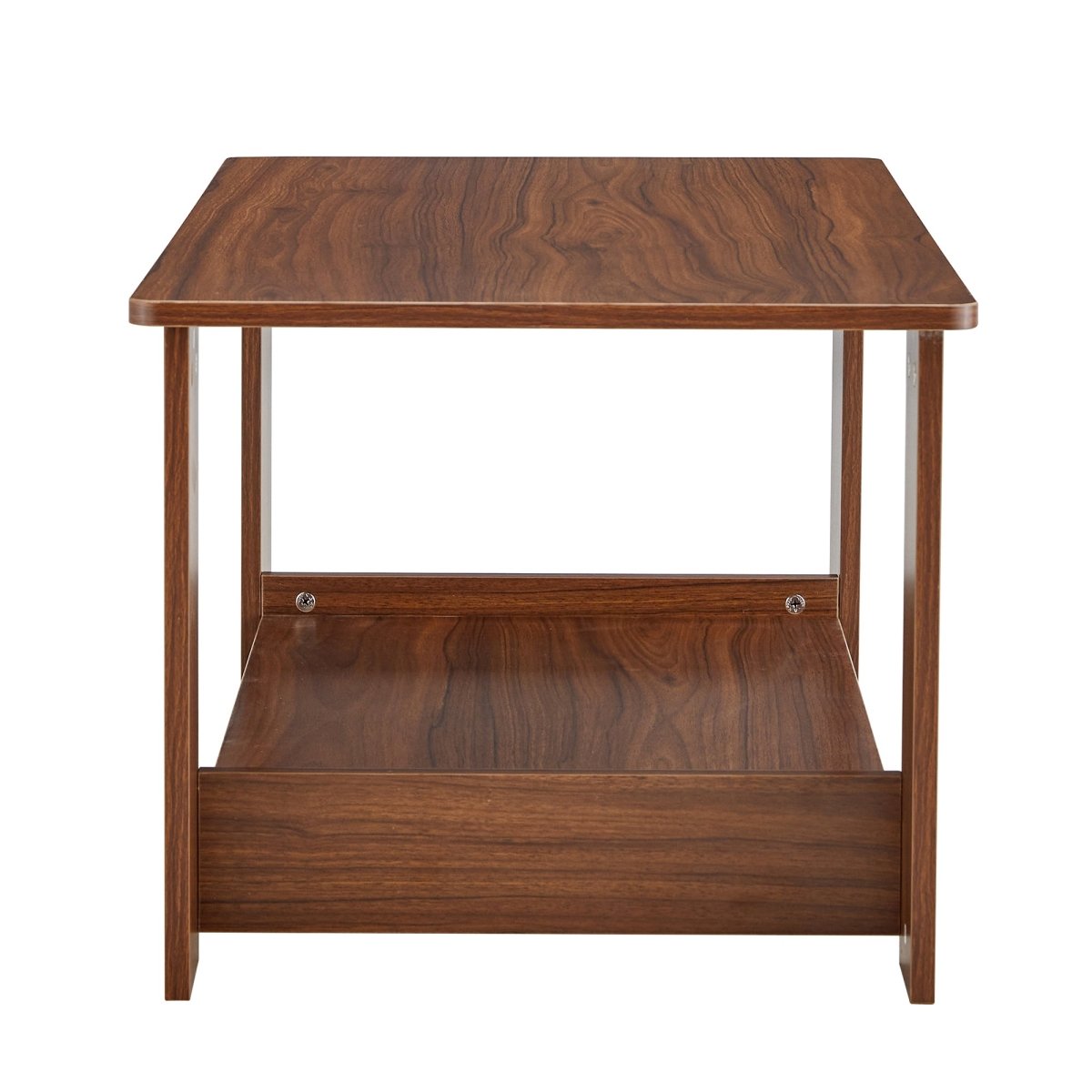 Walnut Rectangular MDF Coffee Table – 35" - Coffee Table
